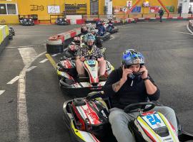 Go kart racing in Bratislava