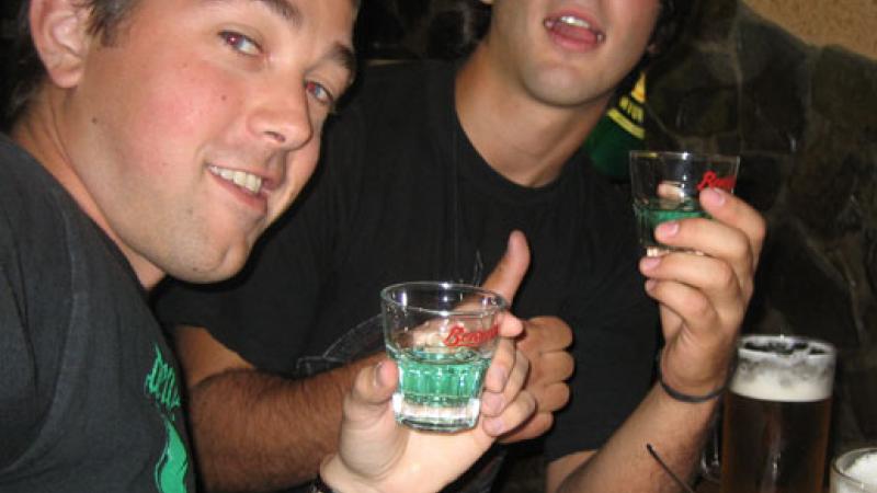 Absinthe night in Bratislava